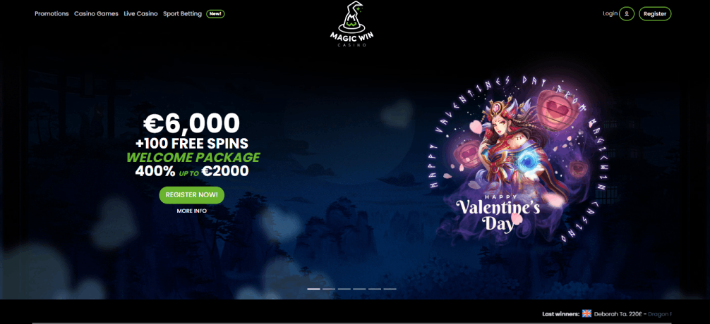 Magic Win Casino Screenshot